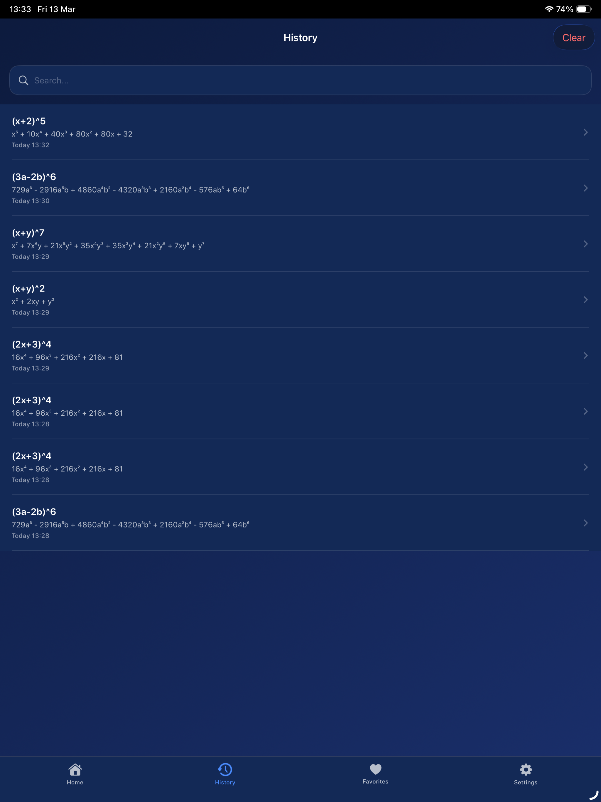 Binomial Toolkit: Math Solver