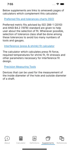 Fit Tolerance ISO Pro screenshot
