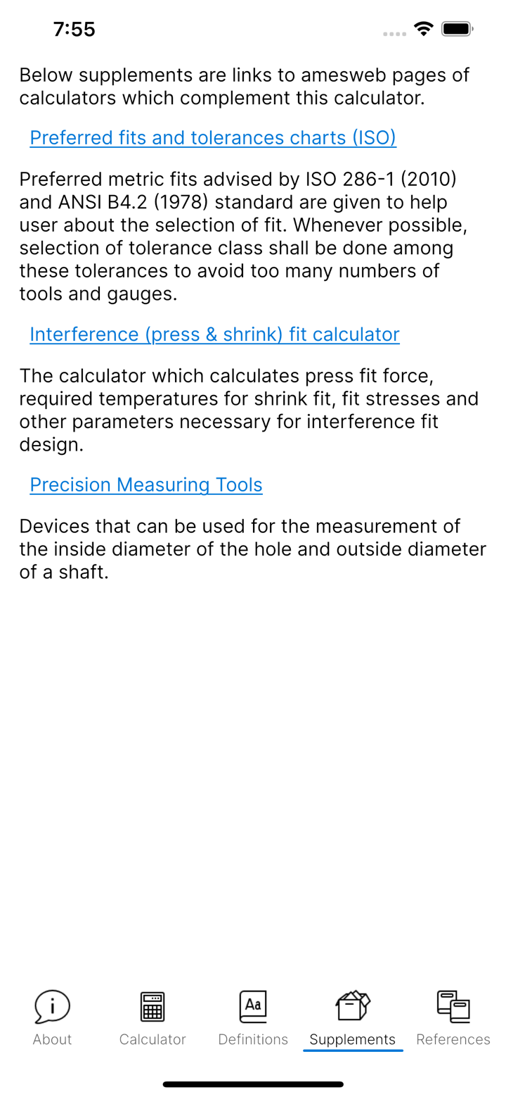 Fit Tolerance ISO Pro screenshot 7