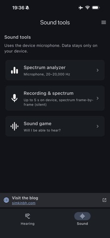Audiotest (hearing_app) Screenshot 4 of 4