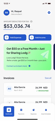 Lodg NZ screenshot