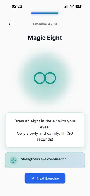 Eye Exercises: Daily Routine screenshot 4