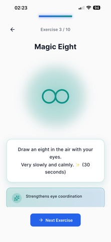Eye Exercises: Daily Routine Screenshot 4 of 8