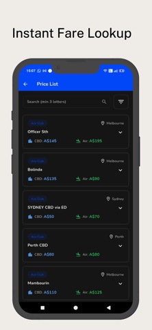 Drivr iPhone screenshot