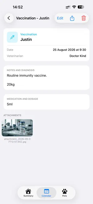 PetLog: Pet Health Log screenshot 4
