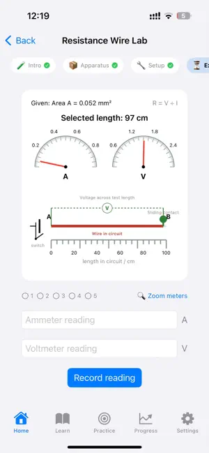 Physics Practical Exam Coach screenshot 2