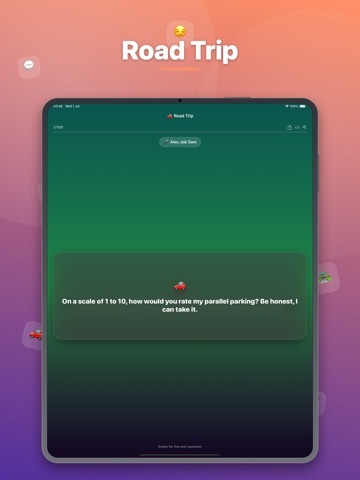 Chiche - Road Trip Challenges iPad screenshot