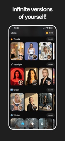 Mivra - AI Image Generator screenshot