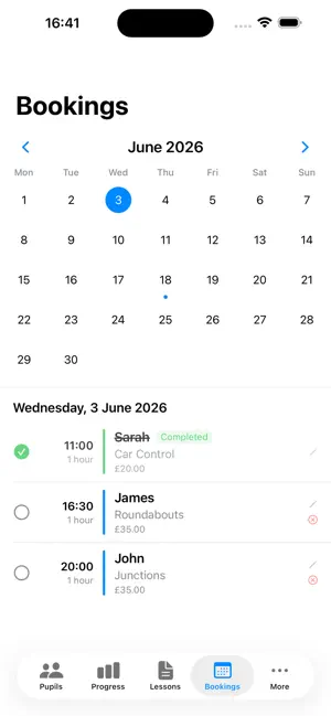ADI Tracker:Driving Instructor screenshot 2