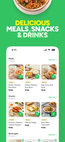Swish: 10-Min Food Delivery iPhone screenshot 2
