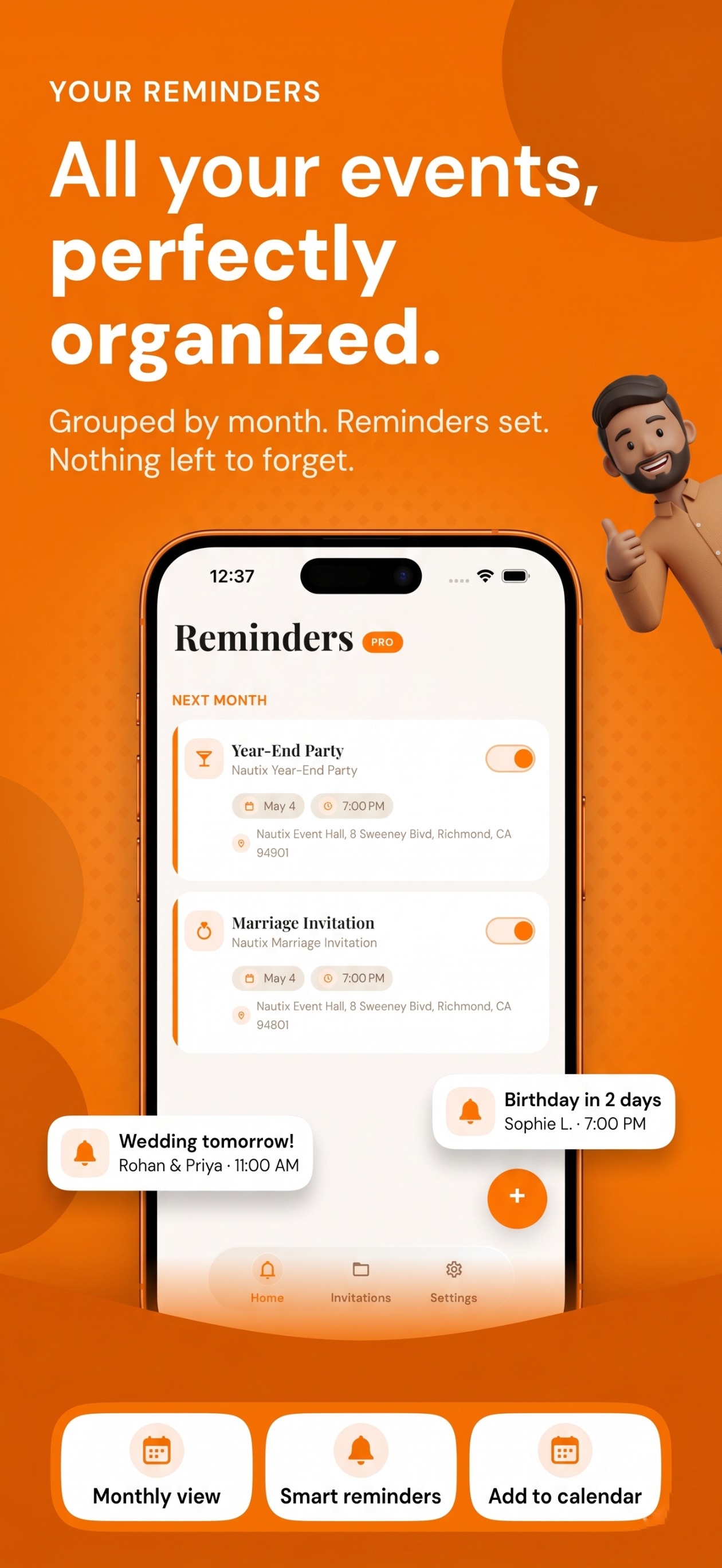Invited - AI Event Reminder screenshot 4