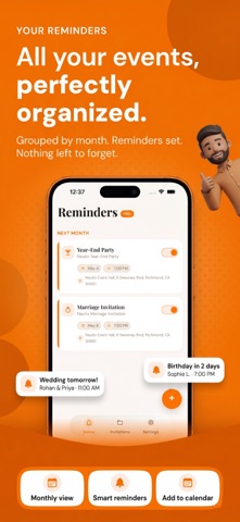 Invited - AI Event Reminder Screenshot 4 of 5