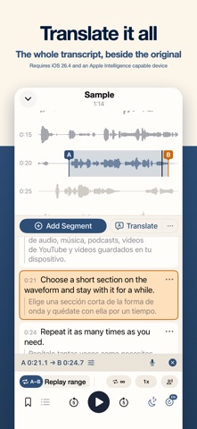 Phrabbit Shadowing & Dictation Screenshot 5 of 10