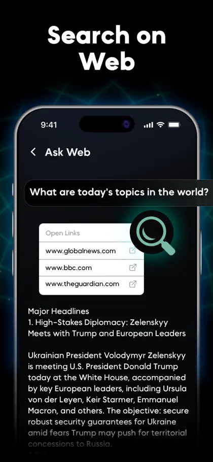 Screenshot 5 di 6 di Chatbot AI Assistant ChatPrime