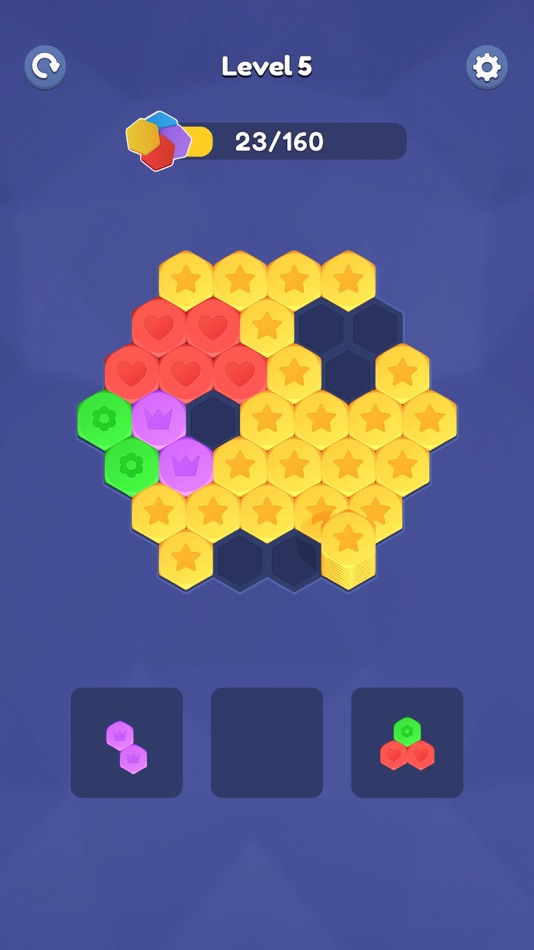 #1. Hexa Block Blast (iOS) 来自: Can Hulagu