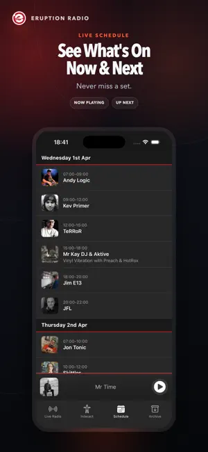 Eruption Radio screenshot 2