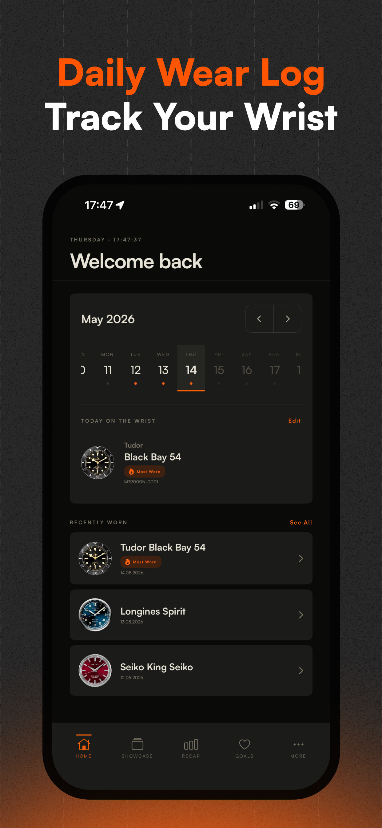 Horostories - Watch Tracker