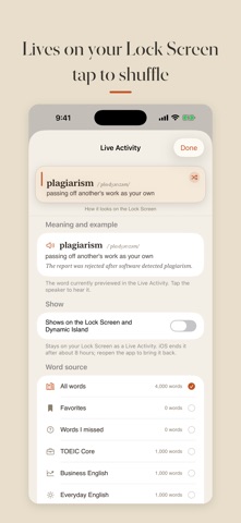 LockVocab - Lock Screen Words Screenshot 4 of 5