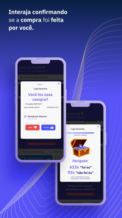 Confi: Acompanhe suas Compras