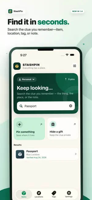 StashPin screenshot 2