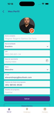 TuVia Saúde iPhone screenshot