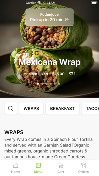 Fudenjuce app screenshot 2