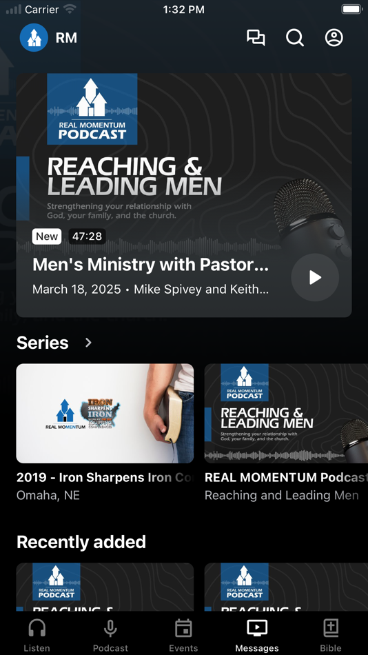 #4. REAL MOMENTUM (iOS) 由: REAL MOMENTUM Ministries, Inc