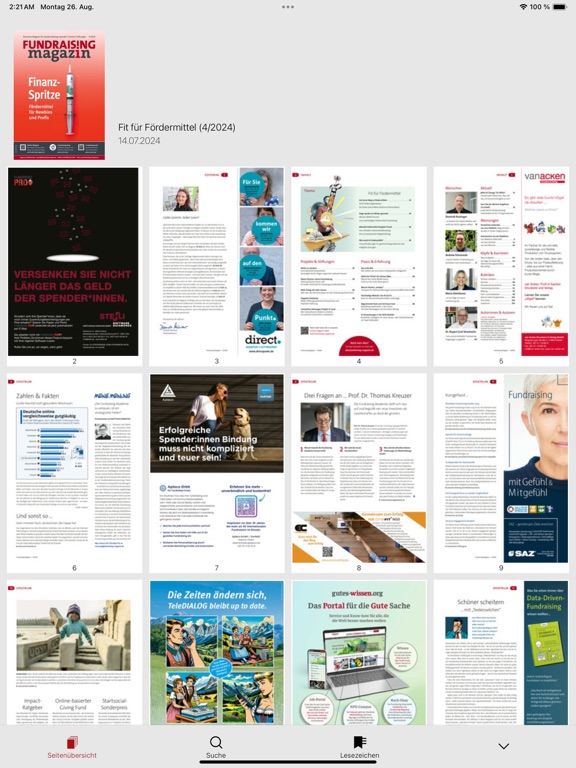 Screenshot #6 pour Fundraising-Magazin