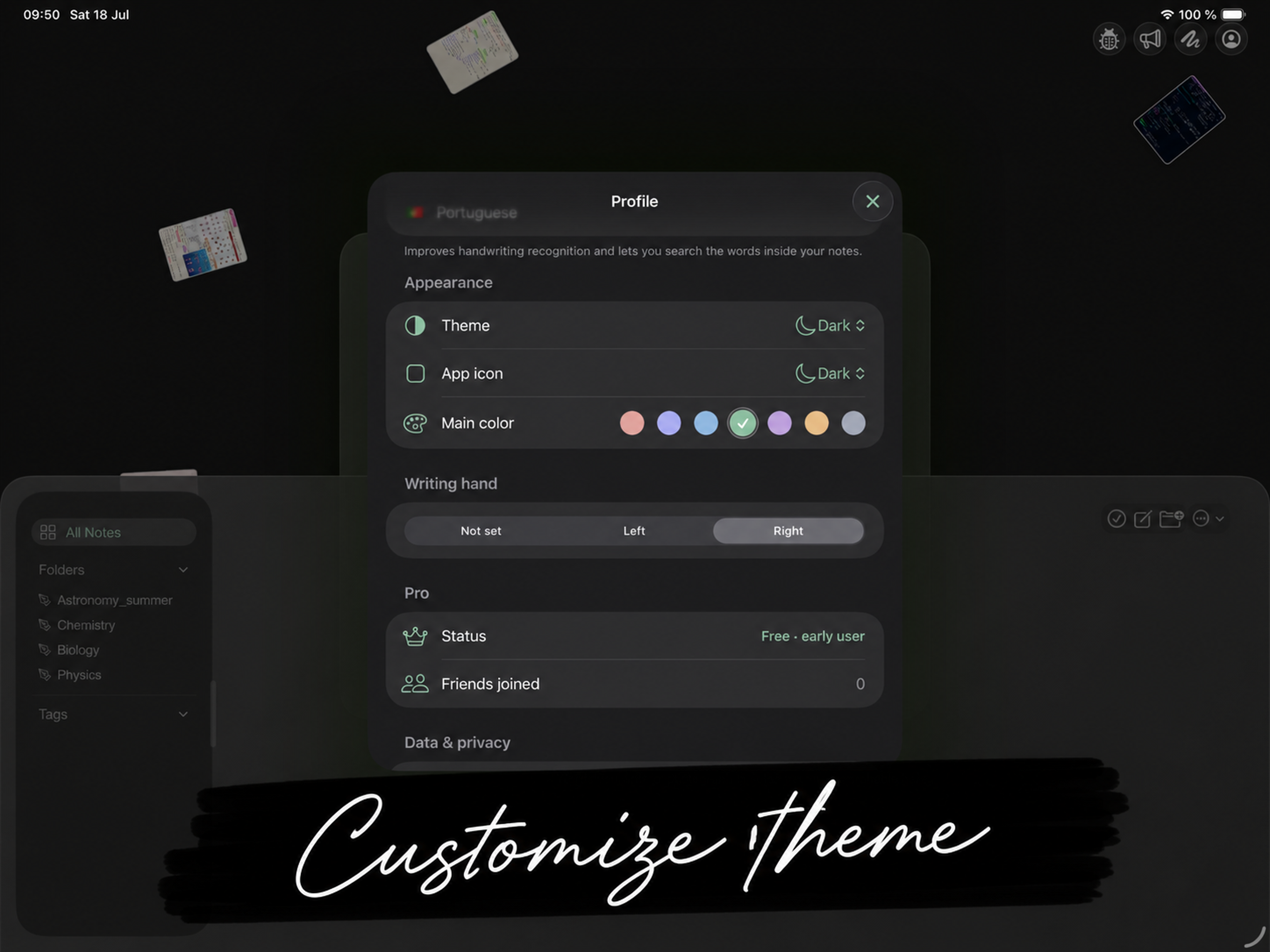 HandyNotes: Handwriting screenshot 7