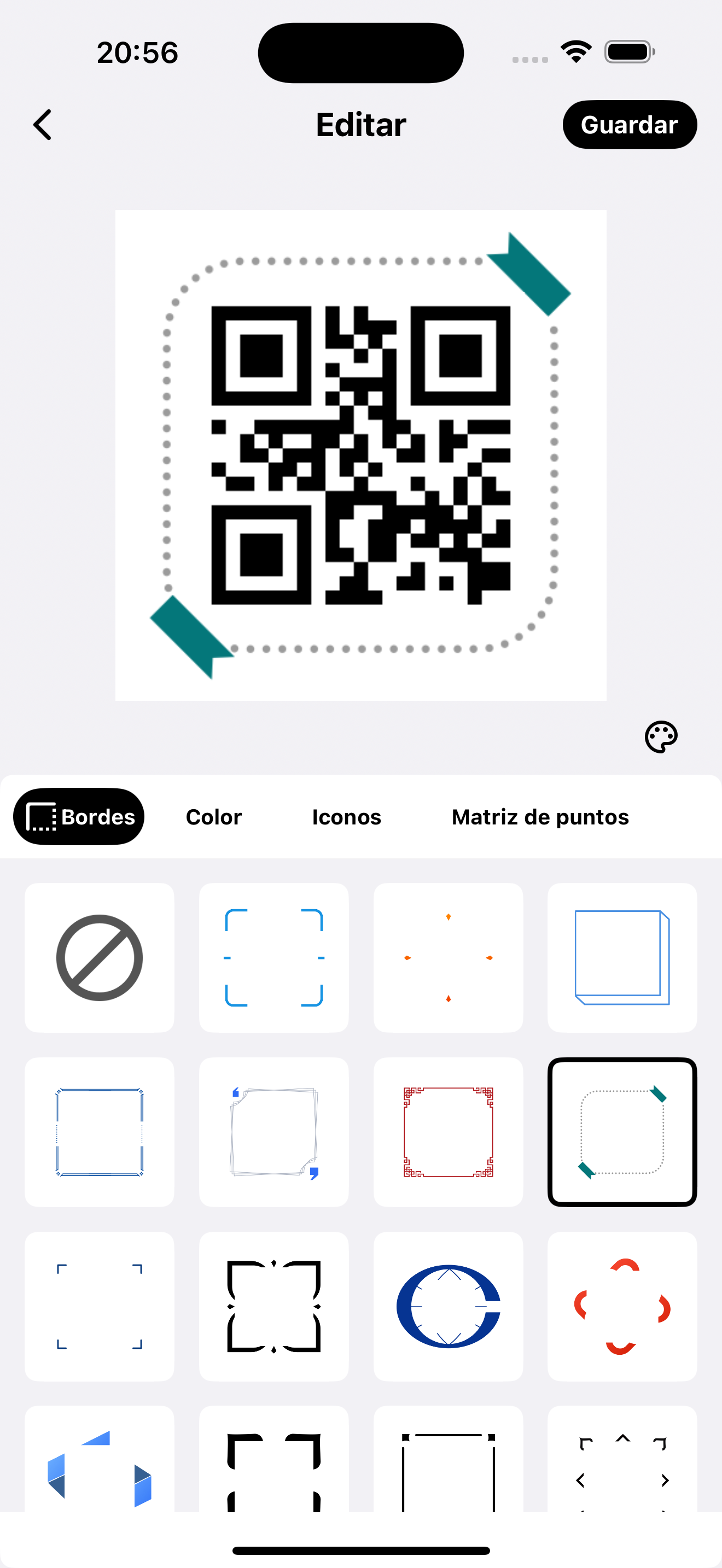 Código QR - embellecimiento
