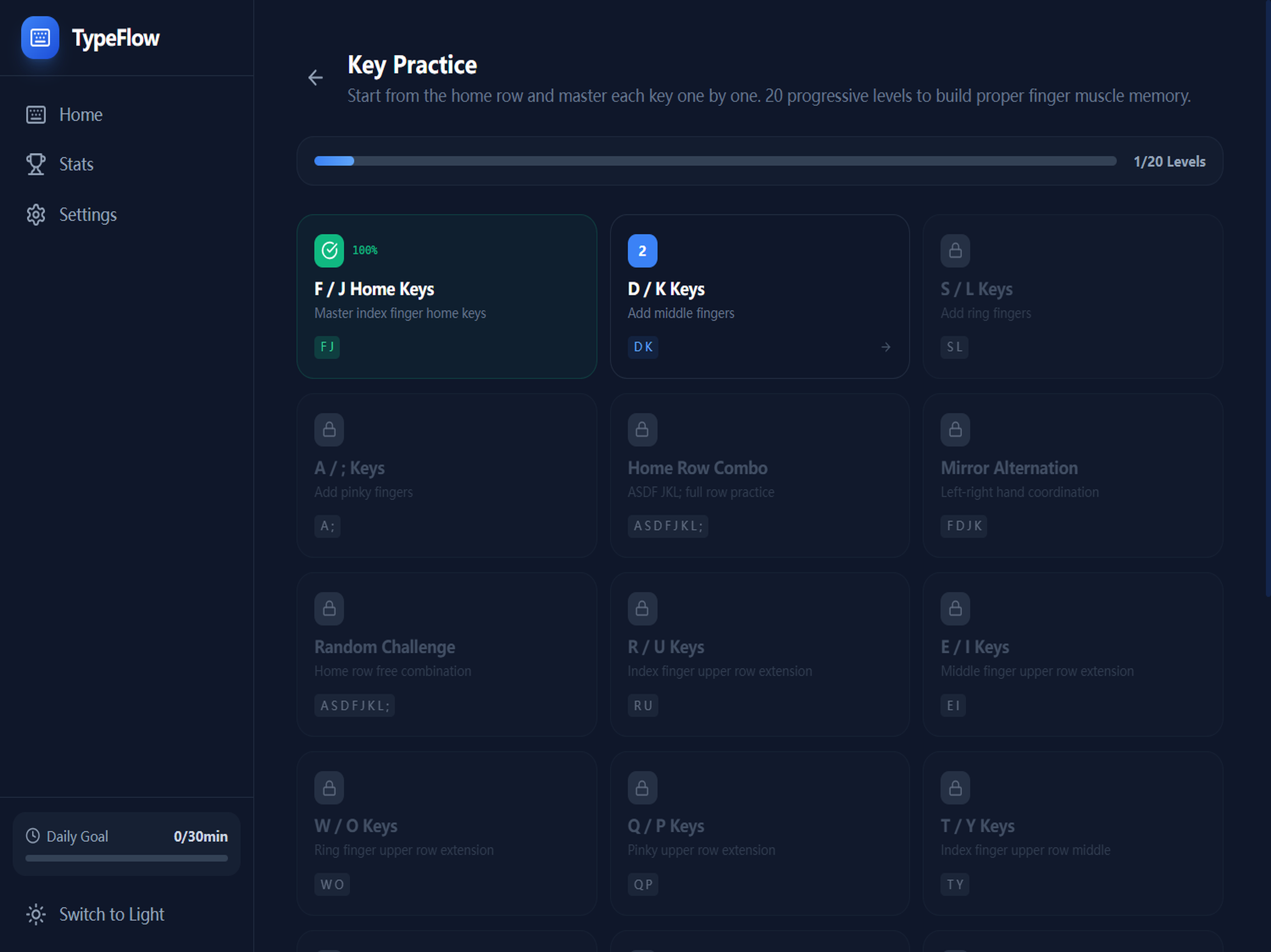 TypeFlow - Learn Typing screenshot 17