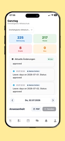 Tilda - Betreuung & Unterricht screenshot