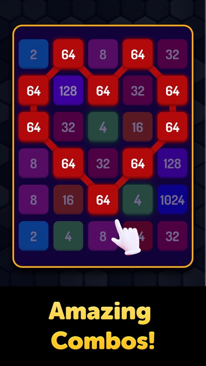 Two Square: 2048 Numbers Merge