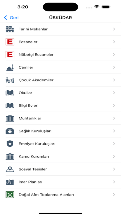 Üsküdar Belediyesi Screenshot