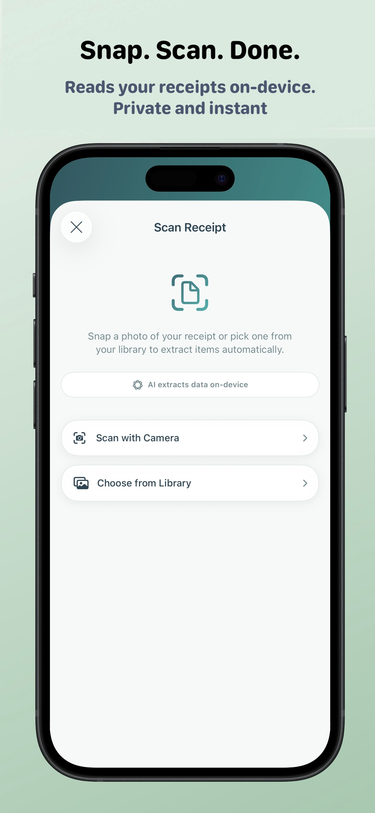 MyShoppr: Receipts & Spending screenshot 4