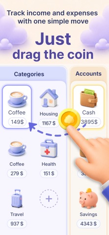 MoneyCloud: Budget Tracker Screenshot 3 of 7