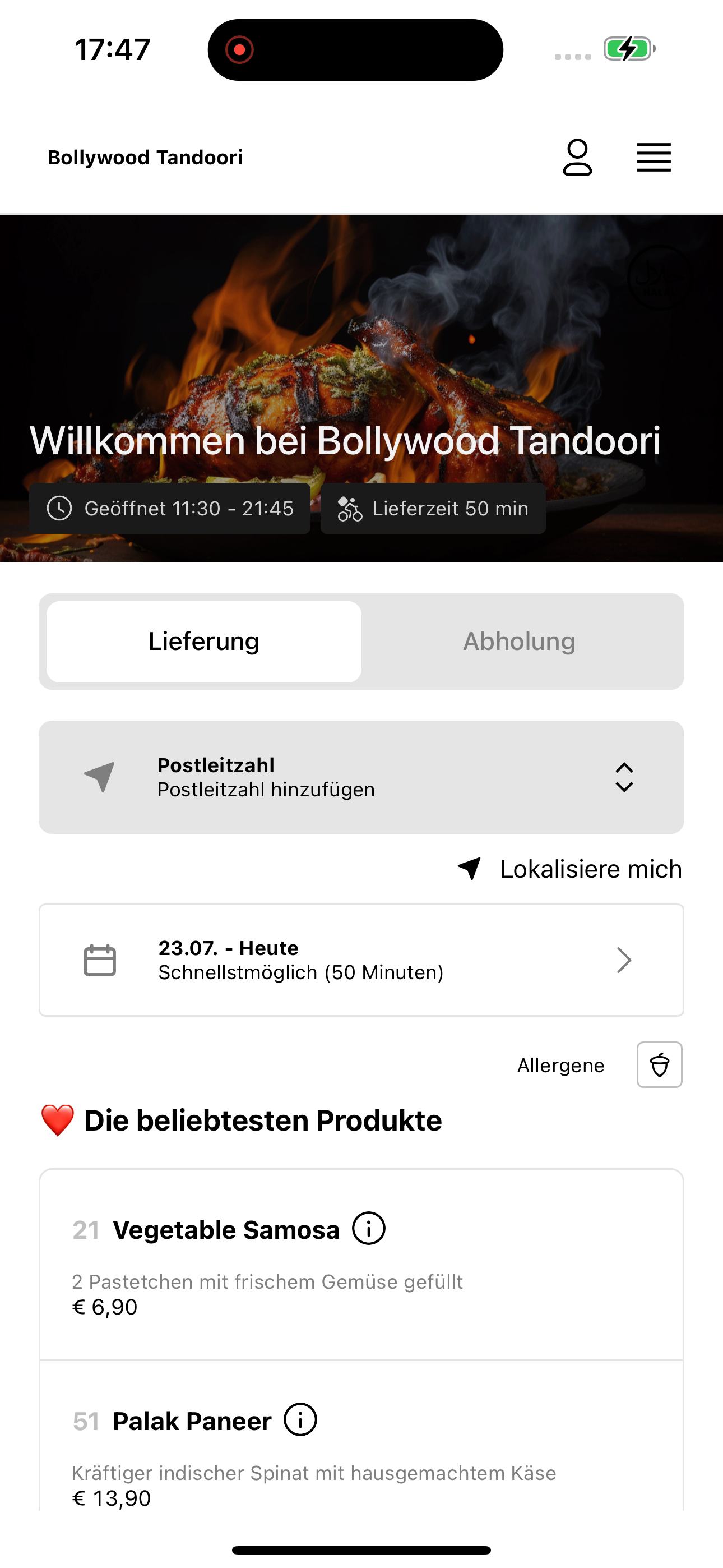 Bollywood Tandoori Innsbruck screenshot 6