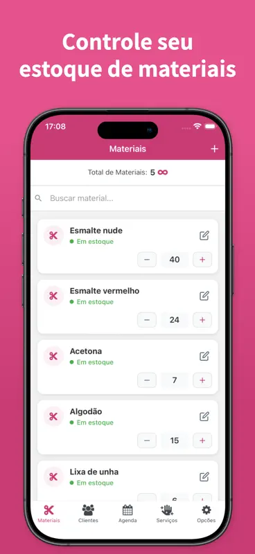 AppNail: Agenda para Manicure screenshot 7 of 7