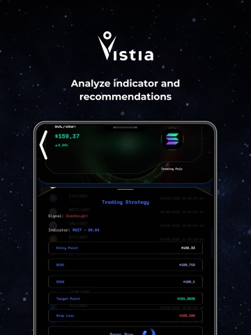 Vistia - Signals & Insights iPad screenshot