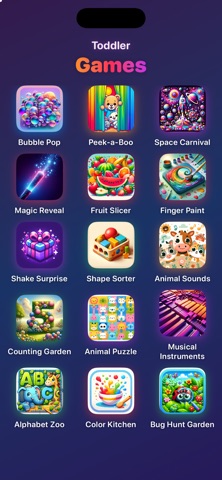 Toddler Games for Ages 1-4 screenshot 1