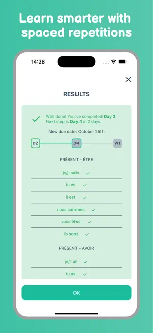 Learn Conjugations screenshot 2