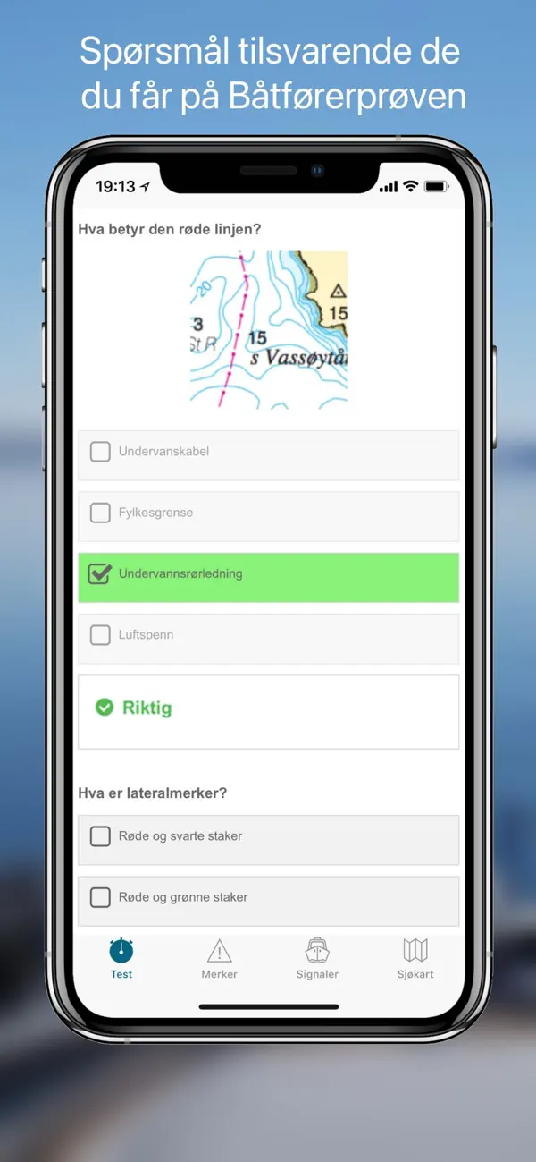 Screenshot #2 pour Båtførerprøven - Bestå prøven