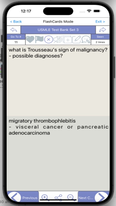 USMLE Exam Review 6000 Quiz Screenshot