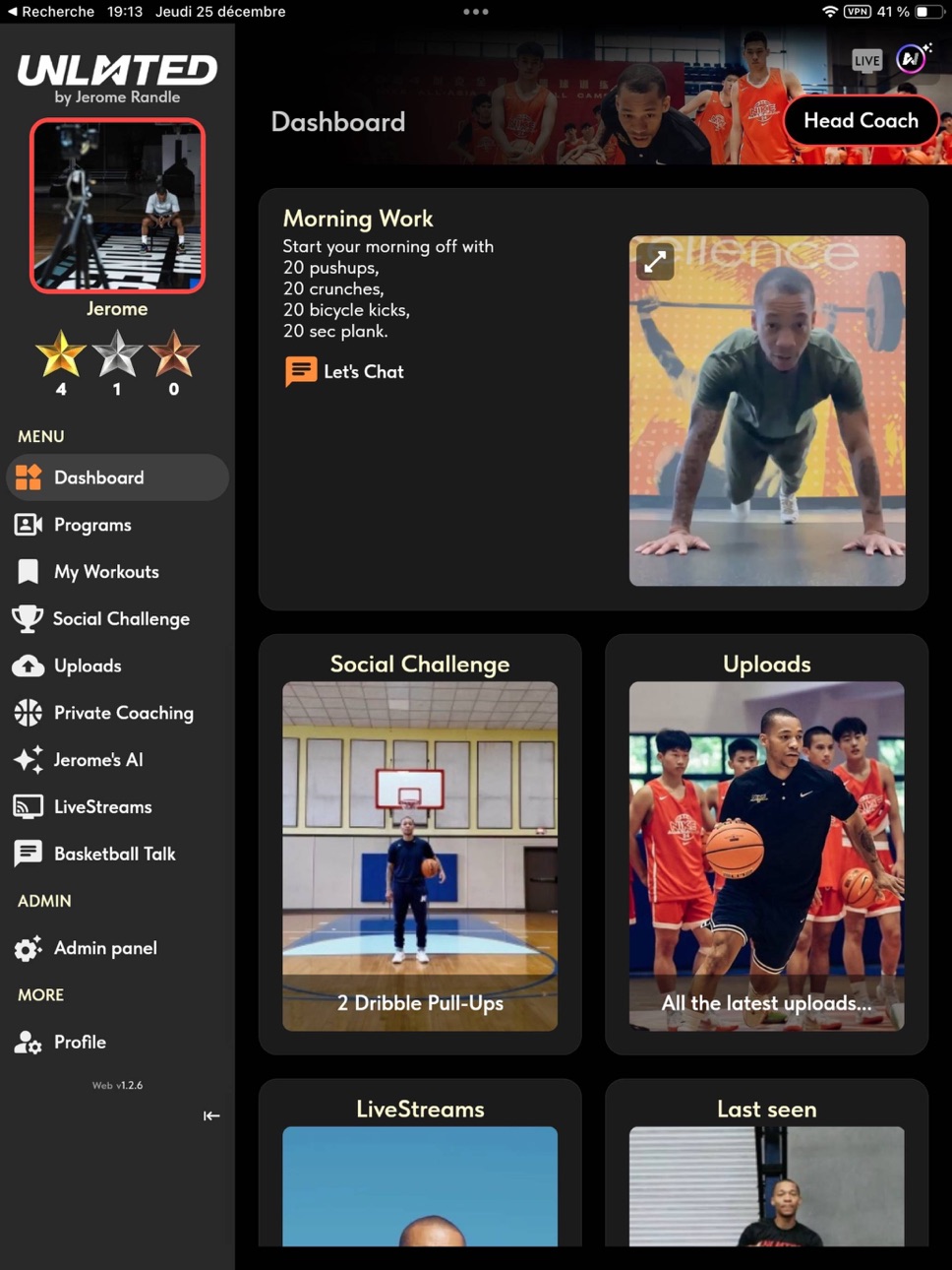 iPad screenshot