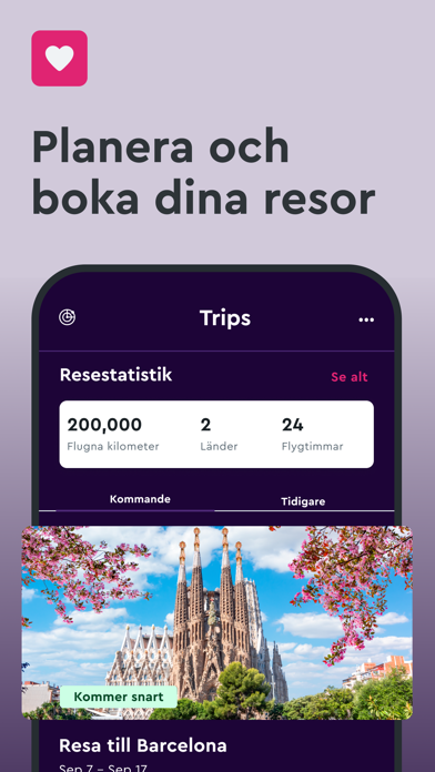 momond‪o‬ Flyg, Hotell, Hyrbil iPhone screenshot 5