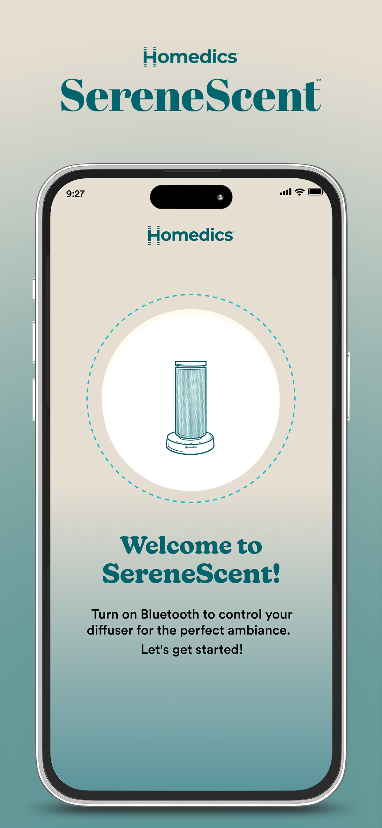 Homedics SereneScent screenshot 2