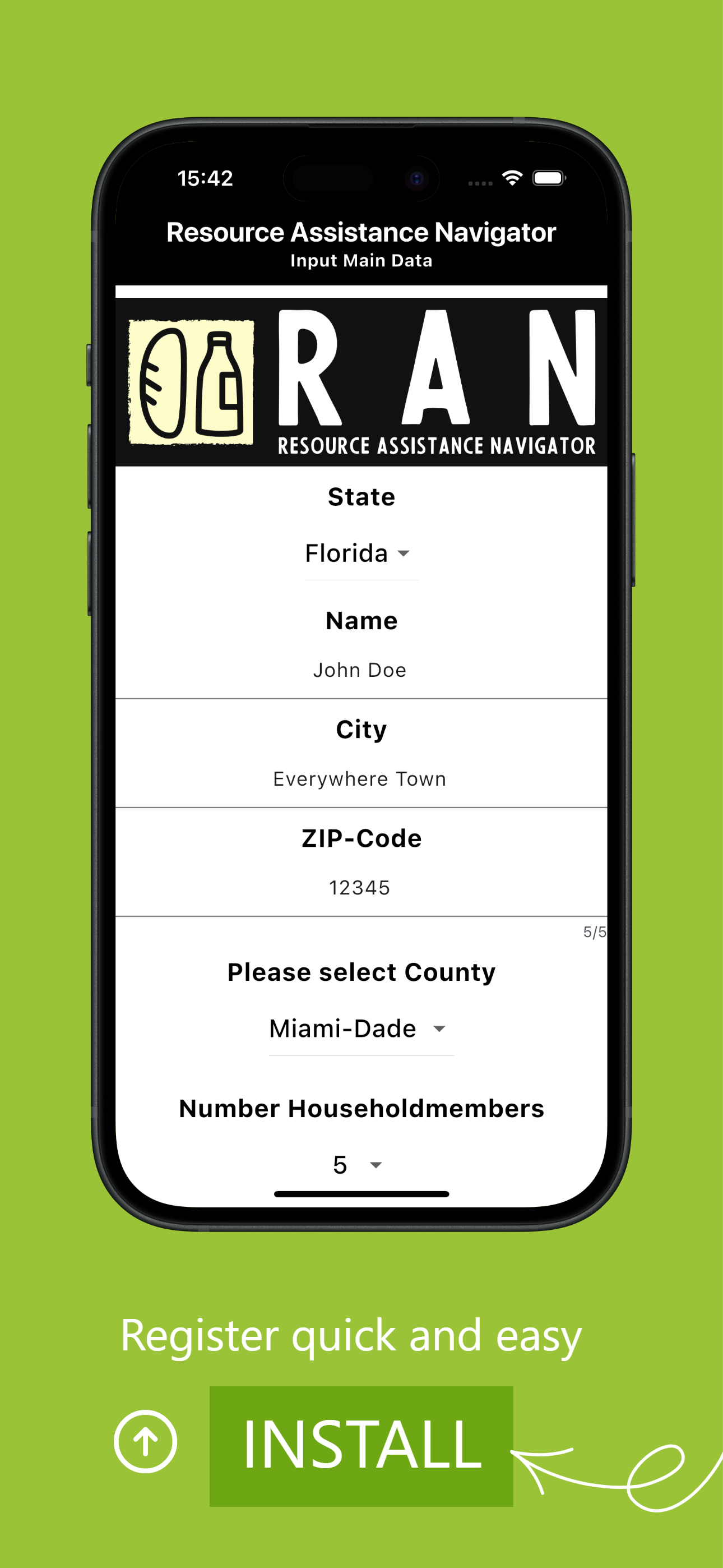 Resource Assistance Navigator