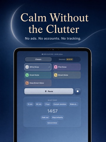 Slumbertone: Sleep Sounds iPad screenshot