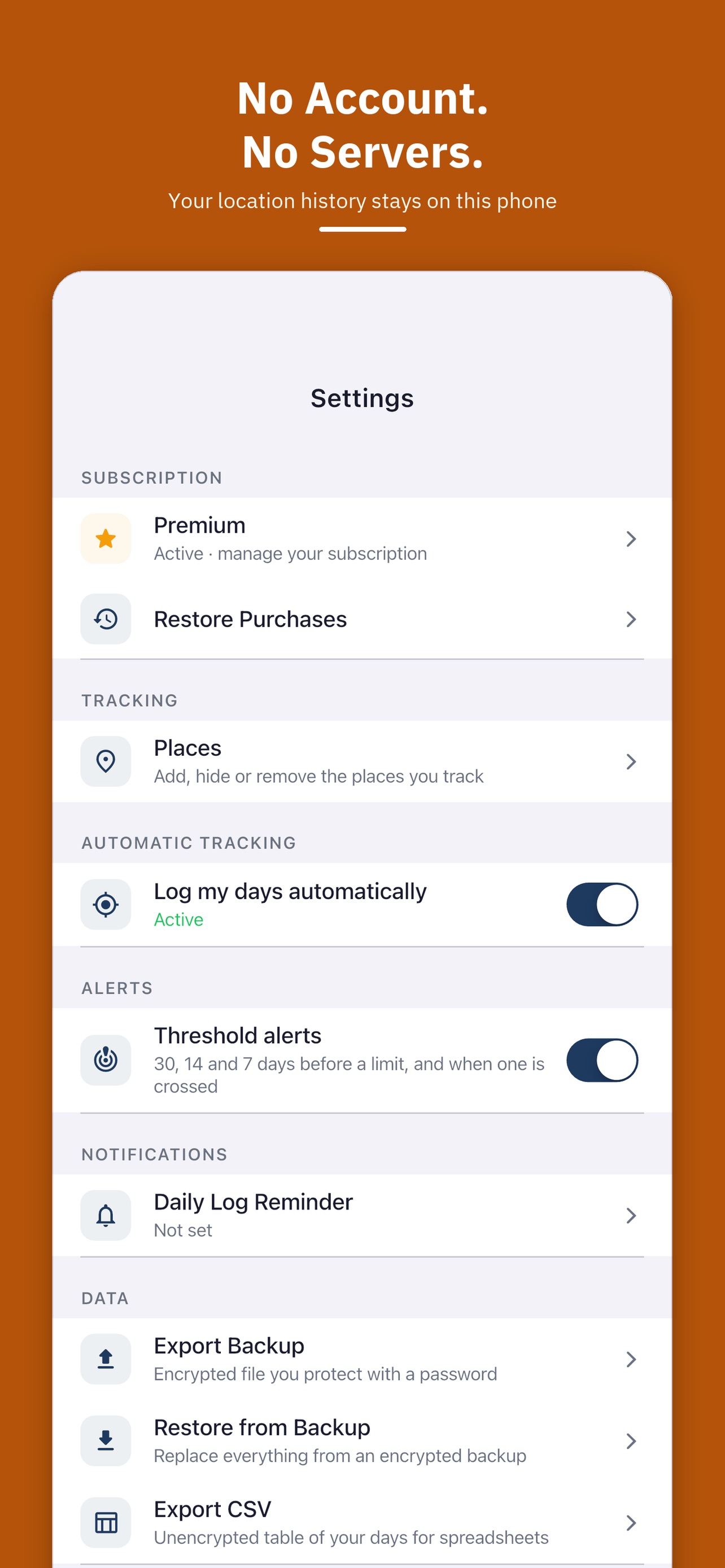 Screenshot 7 of Residency Days: Tax Tracker