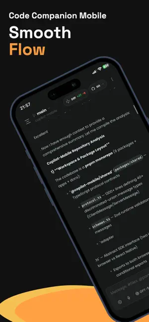Code Companion Mobile screenshot 1